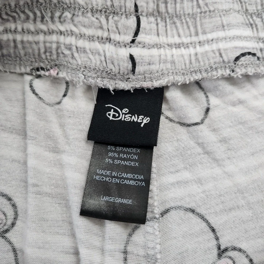 Disney‎ Minnie Mouse Pajama Shorts size Large - Picture 6 of 7